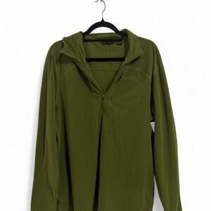 Eddie Bauer green quarter zip jacket size XL